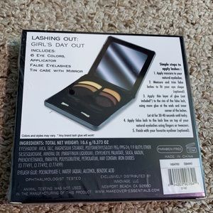 Girls Day Out Eye shadow and eye lashes